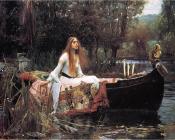 约翰 威廉姆 沃特豪斯 : The Lady of Shalott